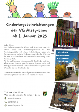 Kindertageseinrichtungen der VG Alzey-Land