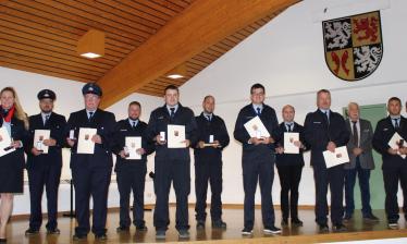 Verleihung der Feuerwehr Ehrenzeichen 2020/2021