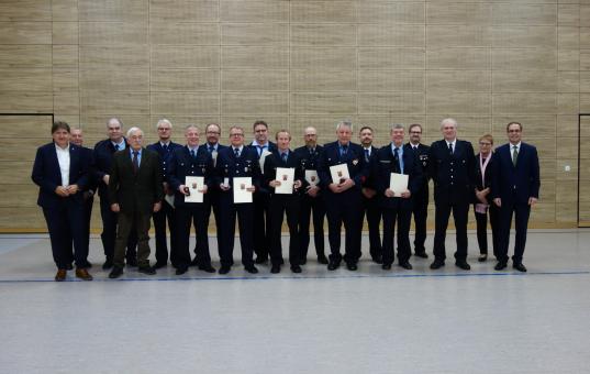 Verleihung der Goldenen FFW-Abzeichen 2020/2021
