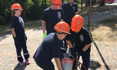 Feuerwehrjugend im Wettkampffieber