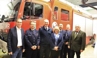 Hauptbrandmeister Thorsten Rößler als stellvertretender Wehrführer der Wehr Flonheim bestätigt