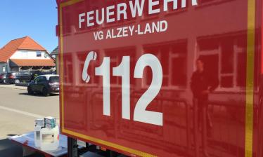 Feuerwehr Bechtolsheim unterstützt die Verbandsgemeinde
