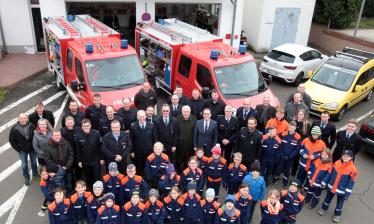 Neue Kleinlöschfahrzeuge für die Wehren Bechenheim und Mauchenheim