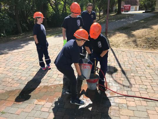 Feuerwehrjugend im Wettkampffieber