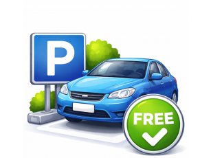 Kostenfreie Mitarbeiterparkplätze