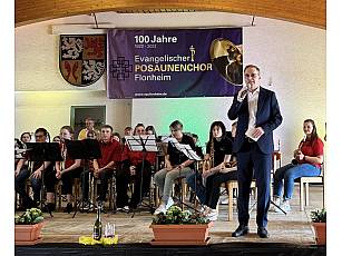 Eröffnung mit Verbandsgemeindebürgermeister Steffen Unger